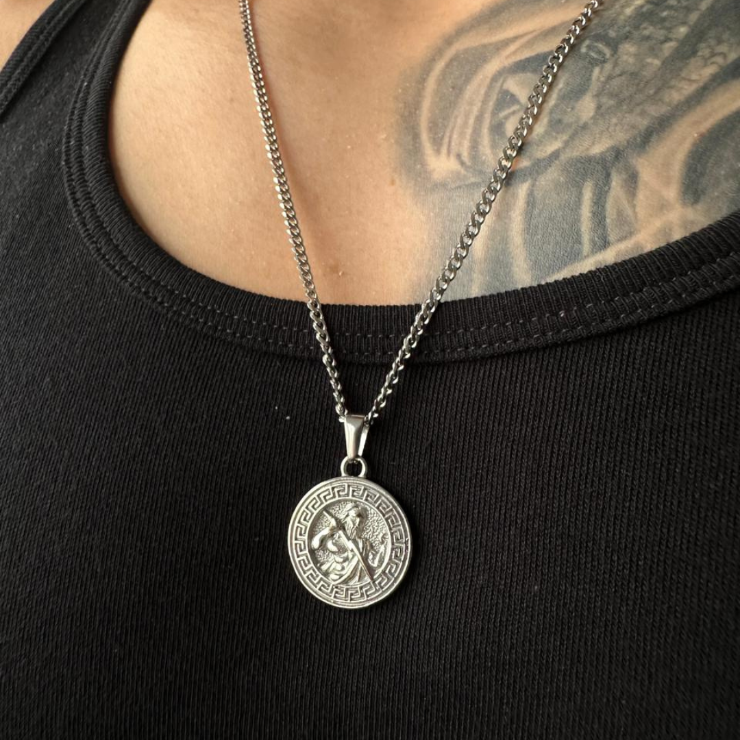 Set Zeus Cubana Plateado