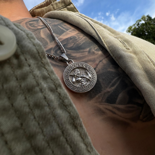 Set Zeus Cubana Plateado