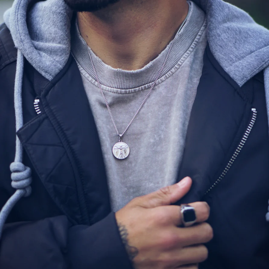 Set Vitruvio Cubana Plateado