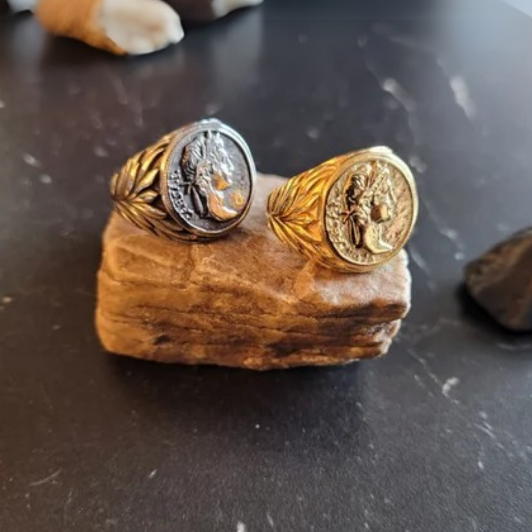 Anillo Imperator Plateado