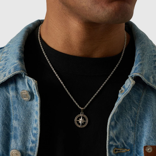 Set Estrella del norte Lazo Plateado