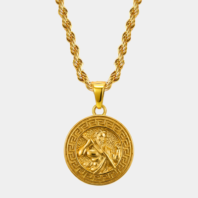 Pack Zeus mas Lazo Baño Oro 18k