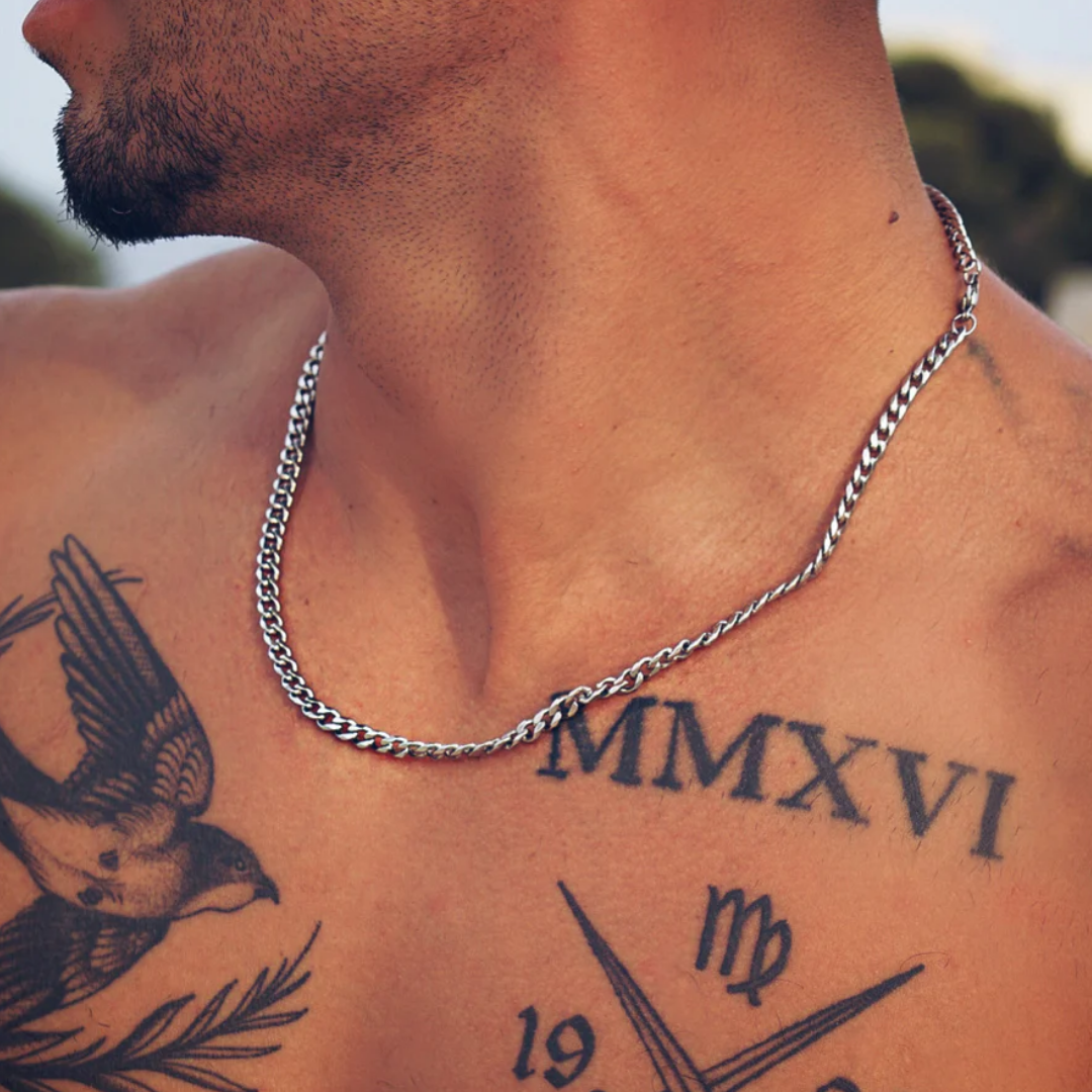 Cadena Cubana Silver