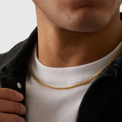 Cadena Lazo Gold