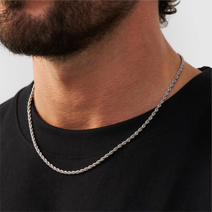 Cadena Lazo Silver