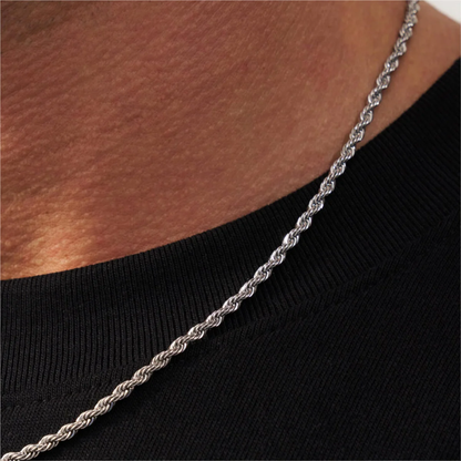 Cadena Lazo Silver