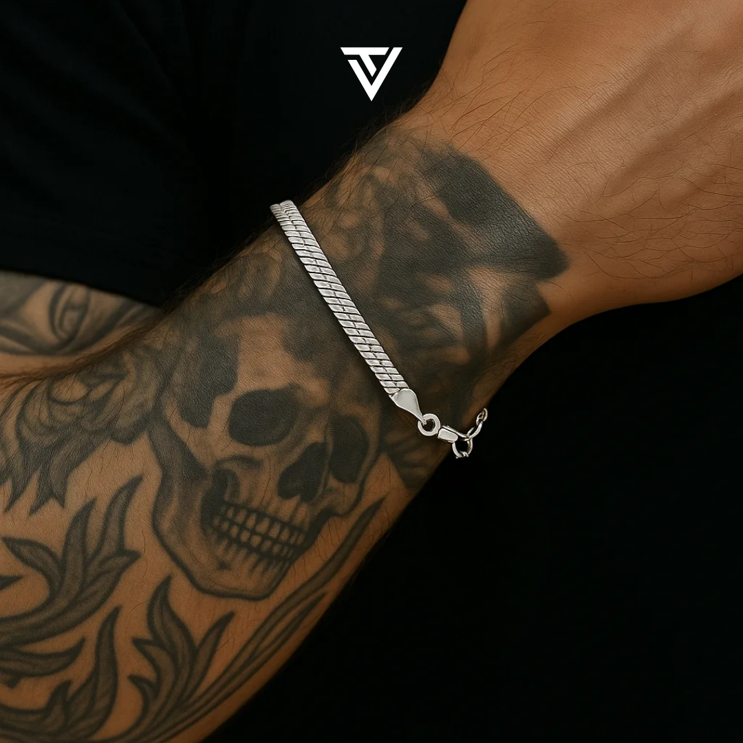 Pulsera Snake Silver