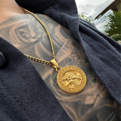 Set Zeus Baño Oro 18k