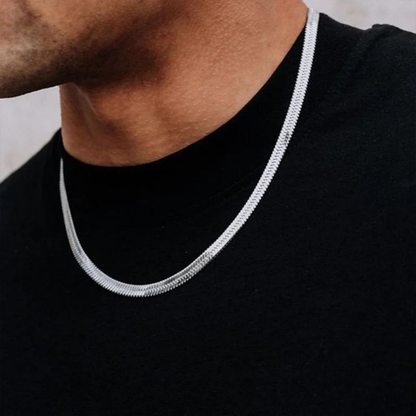 Cadena Snake Silver