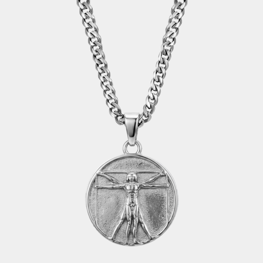 Set Vitruvio Cubana Plateado