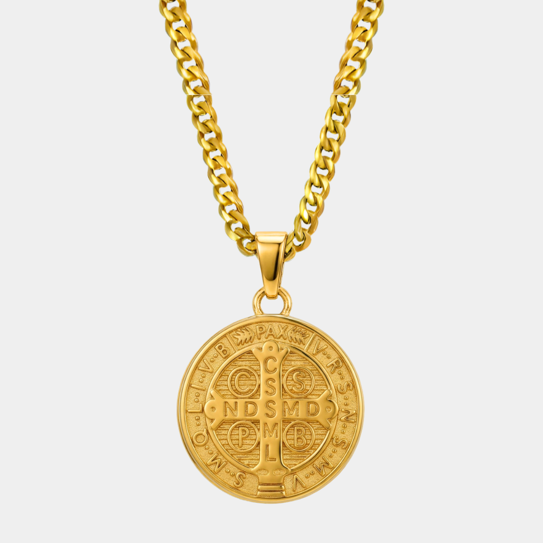 Pack San Benito mas cubana Baño Oro 18k
