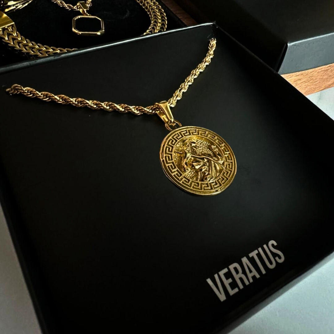 Pack Zeus mas Lazo Baño Oro 18k