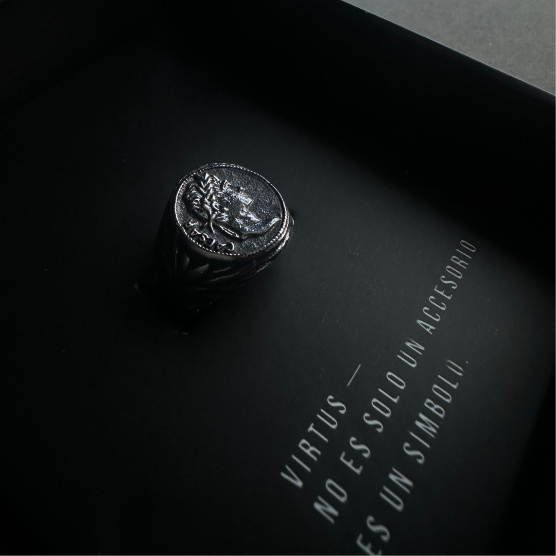 Anillo Imperator Plateado