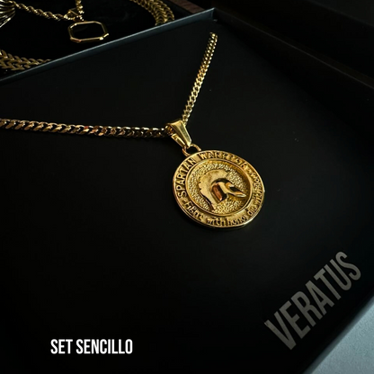 Set Spartan Baño Oro 18k