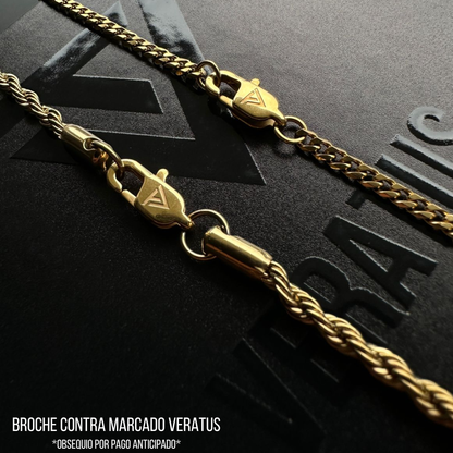 Set Estrella del norte Baño Oro 18k