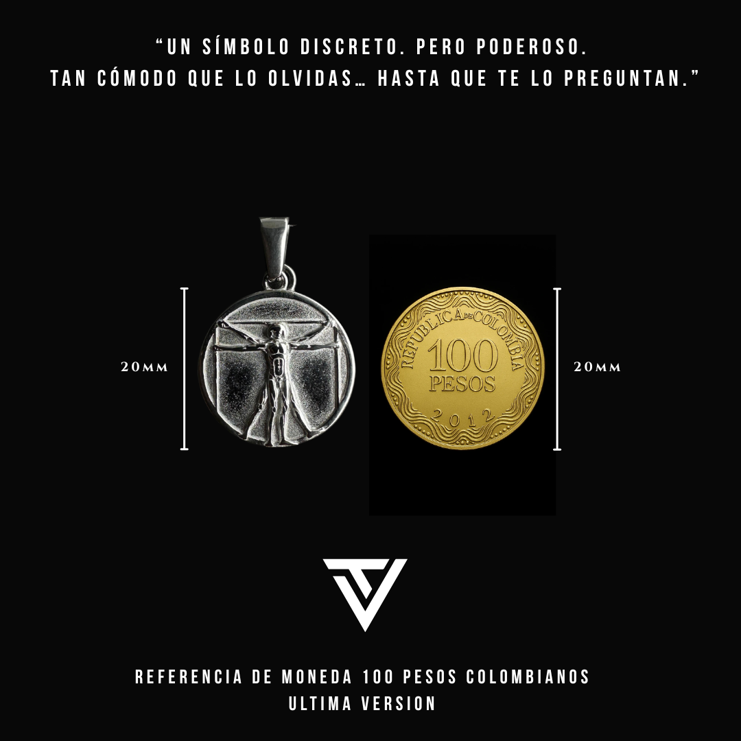 Set Vitruvian Plateado