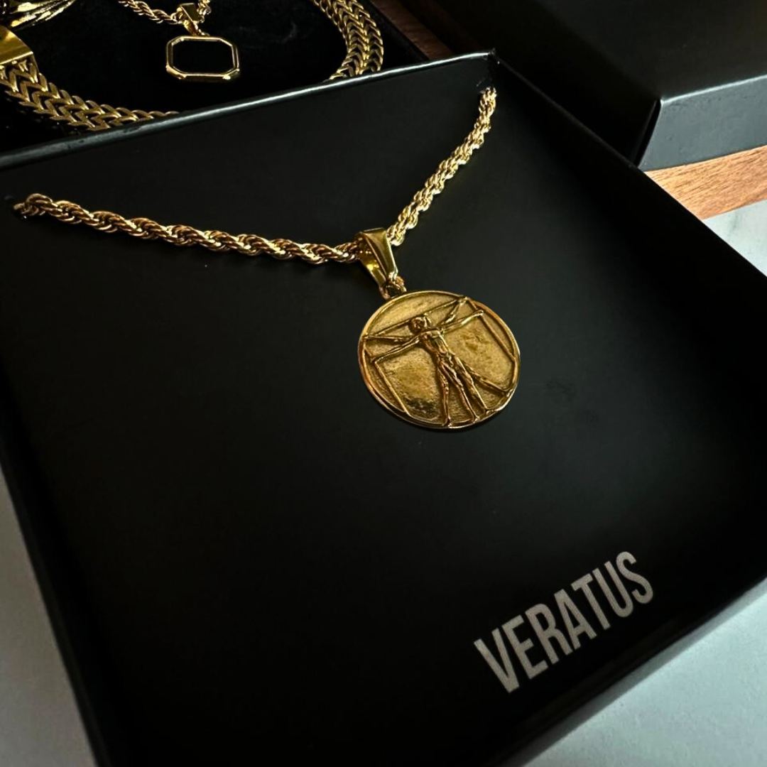 Pack Vitruvio mas Lazo Baño Oro 18k