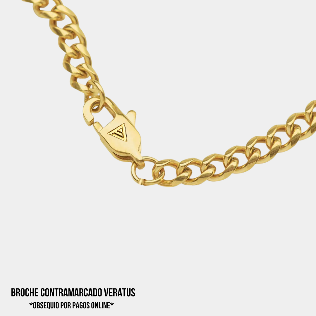 Set Brújula Cubana Baño Oro 18k