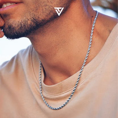 Cadena Lazo Silver