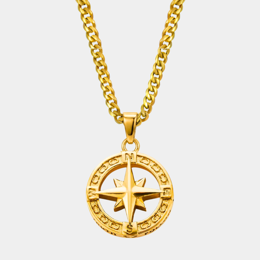 Set Estrella del norte Cubana Baño Oro 18k