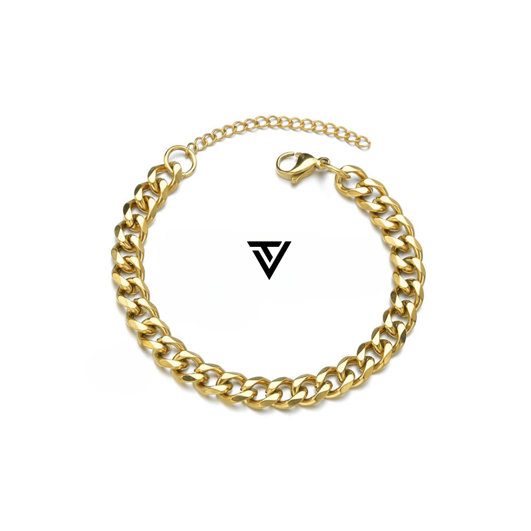 Pulsera Cubana Gold