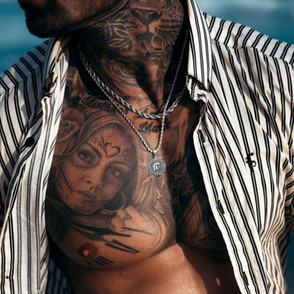 Set Spartan Lazo Plateado