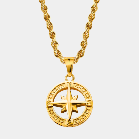 Set Estrella del norte Lazo Baño Oro 18k