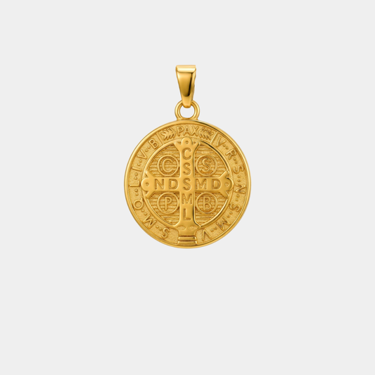 Dije San Benito Dorado