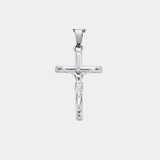 Dije Cruz Plateado