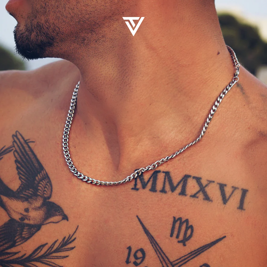 Cadena Cubana Silver