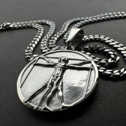 Set Vitruvian Plateado