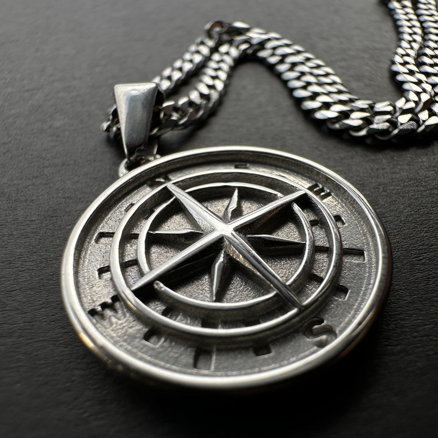 Set Brújula Plateada