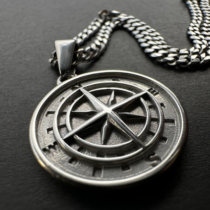 Set Brújula Plateada