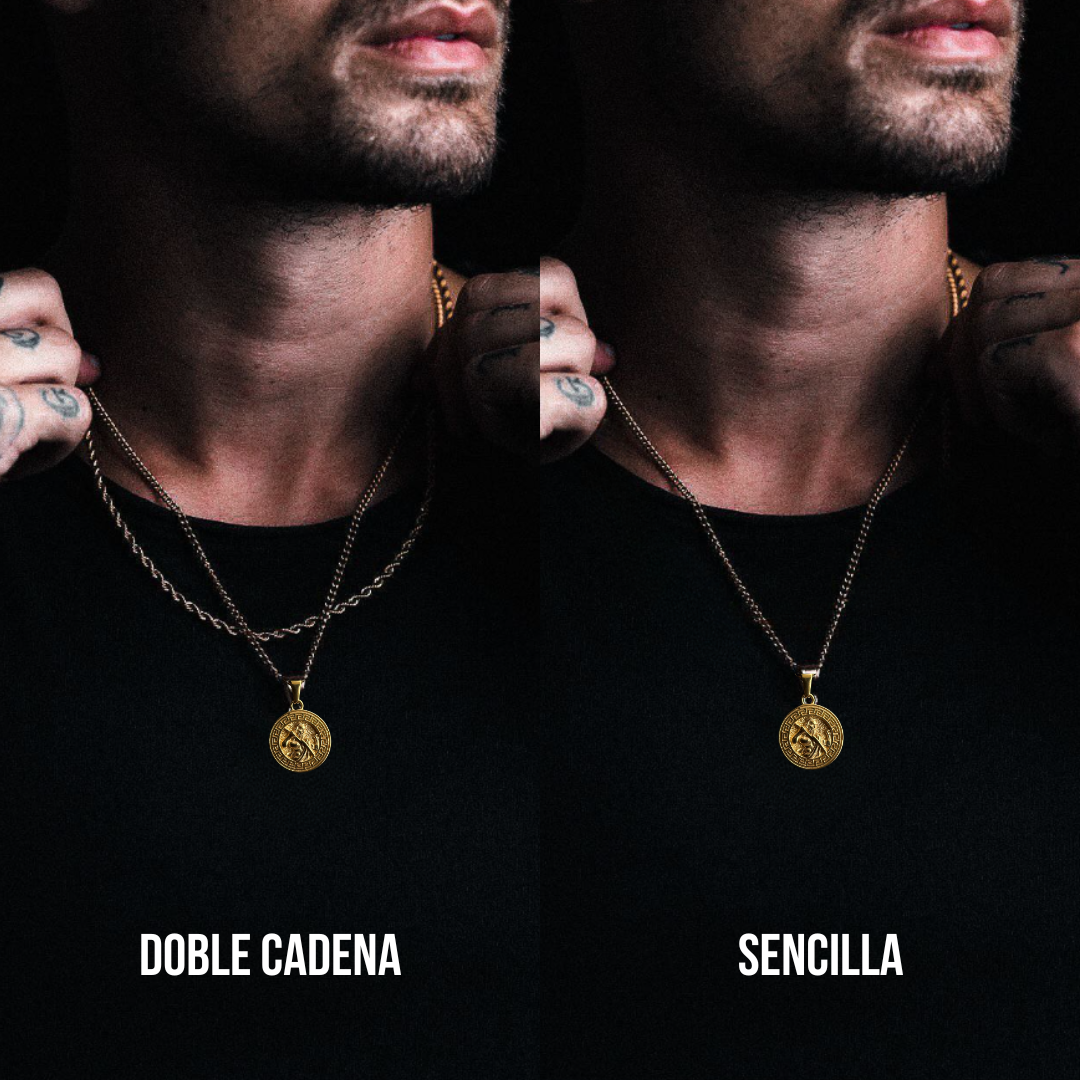 Set Zeus Baño Oro 18k