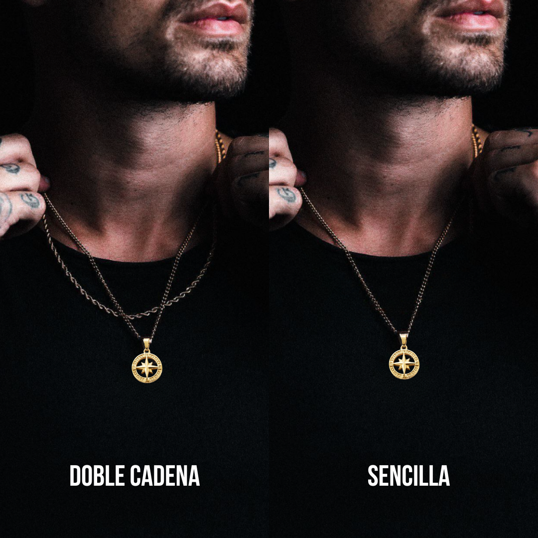 Set Estrella del norte Baño Oro 18k