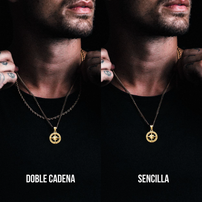 Set Estrella del norte Baño Oro 18k